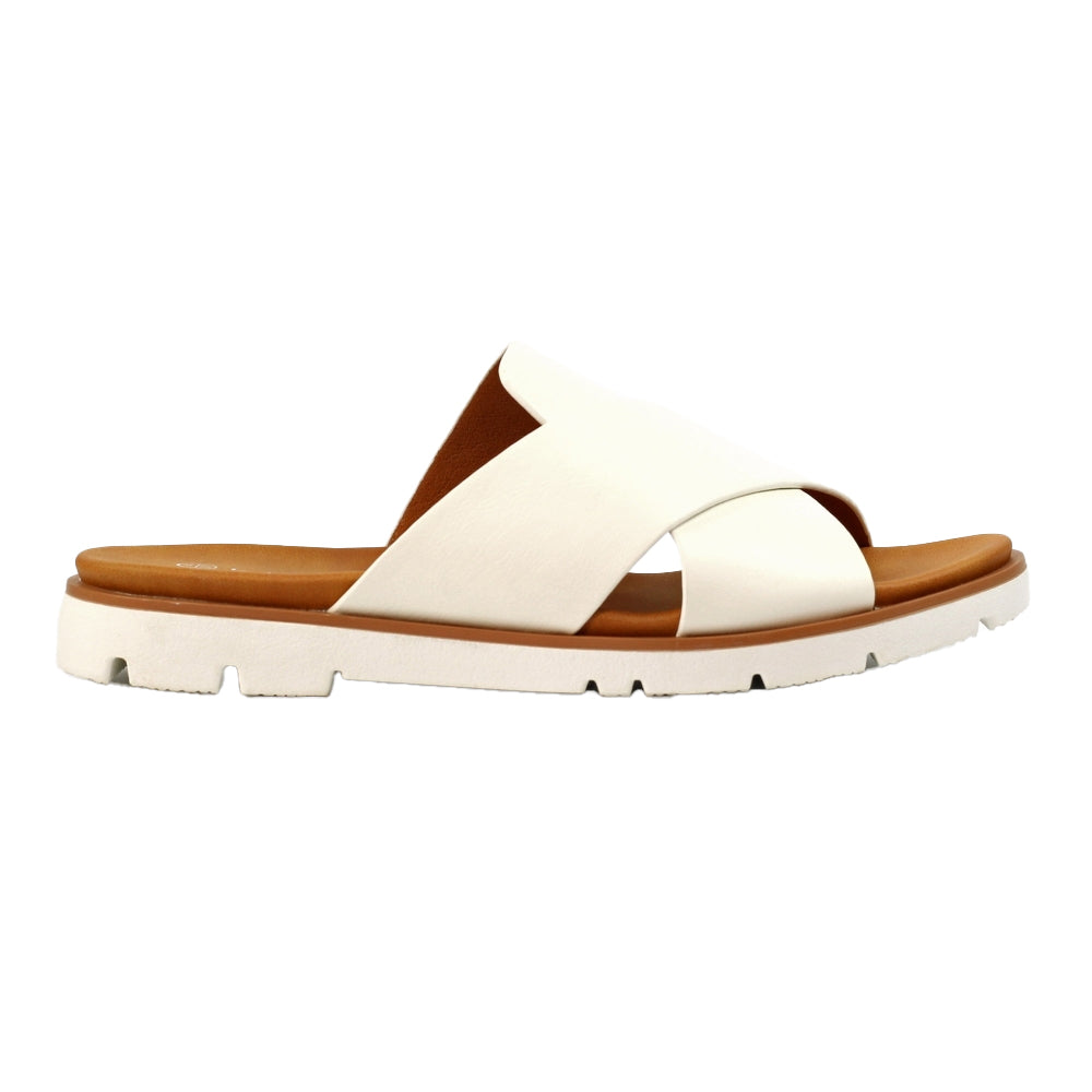 White - Back - Lunar Womens-Ladies Chloe Sandals