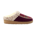 Burgundy - Lifestyle - Lunar Womens-Ladies Emblaze Slippers