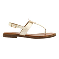 White - Side - Lunar Womens-Ladies Pascal Sandals