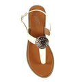 White - Lifestyle - Lunar Womens-Ladies Pascal Sandals