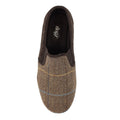 Brown - Pack Shot - Lazy Dogz Mens Harrison II Slippers