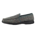 Grey - Side - Lazy Dogz Mens Eisenhower Slippers