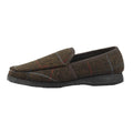 Brown - Side - Lazy Dogz Mens Eisenhower Slippers