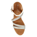 Silver - Lifestyle - Lunar Womens-Ladies Fern Sandals