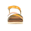 Yellow - Back - Lunar Womens-Ladies Karla Sandals