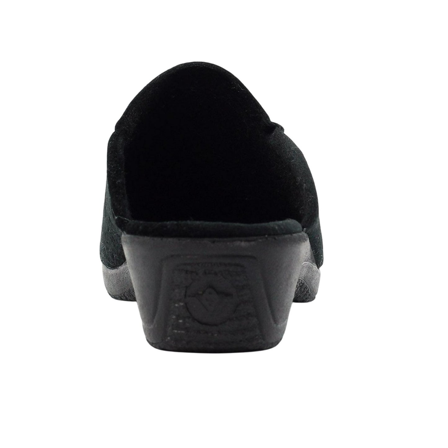 Black - Back - Lunar Womens-Ladies Audrey Mule Slippers