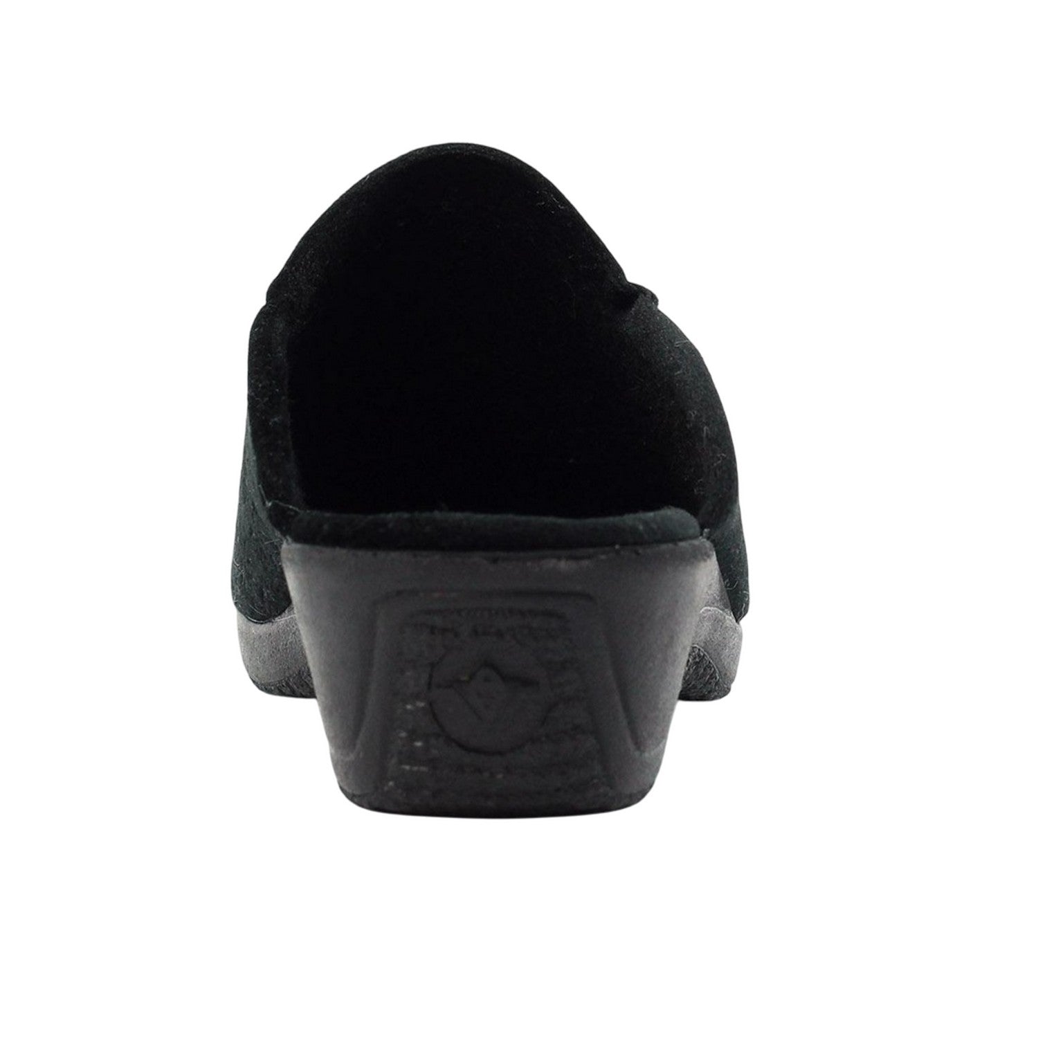 Black - Back - Lunar Womens-Ladies Audrey Mule Slippers