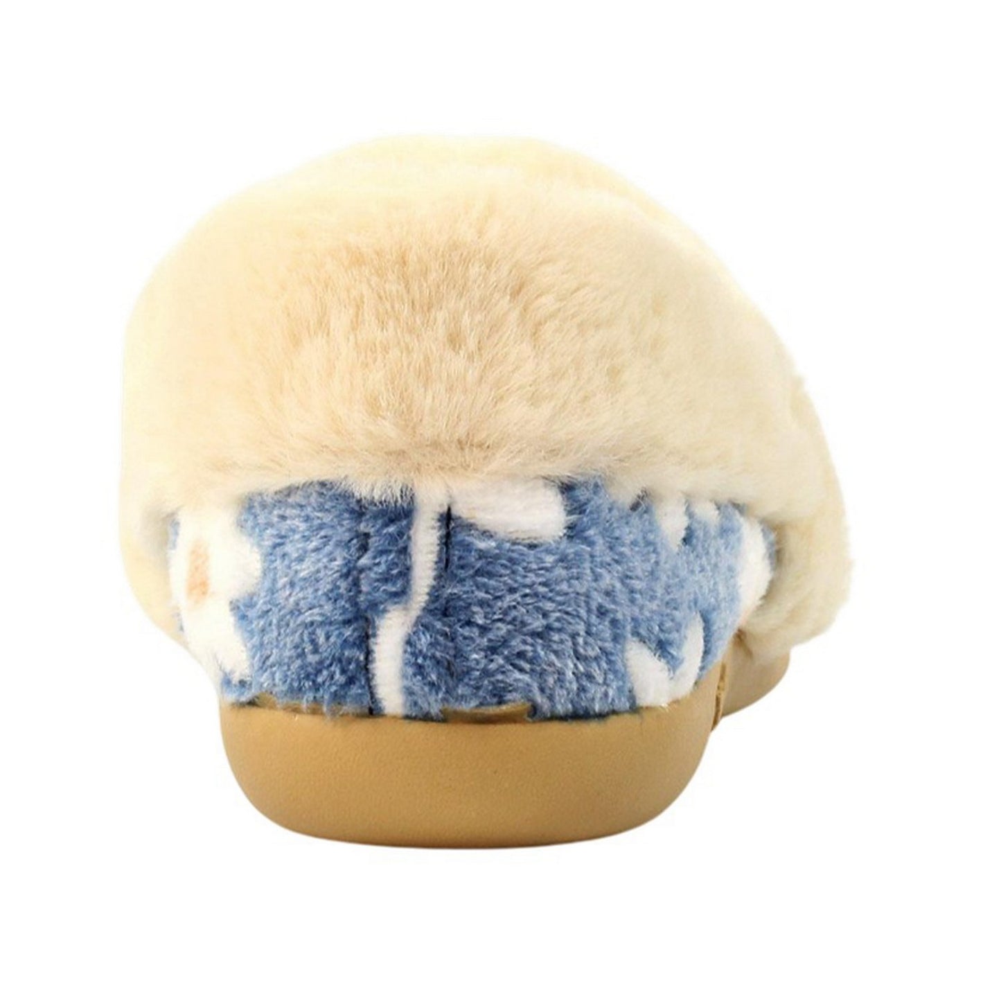 Blue - Back - Lunar Womens-Ladies Ellis Slippers