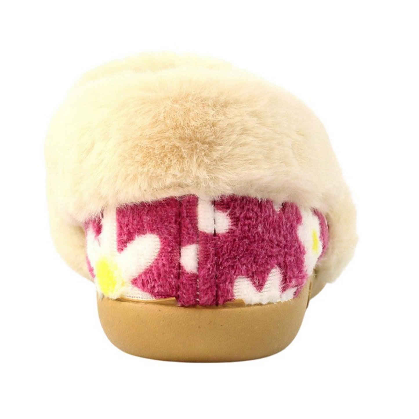 Pink - Back - Lunar Womens-Ladies Ellis Slippers