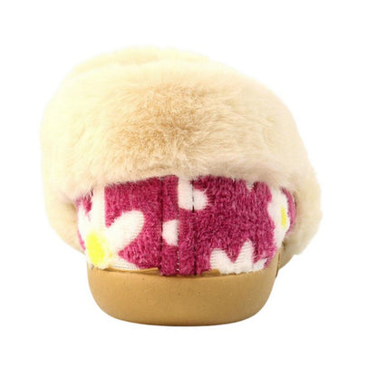 Pink - Back - Lunar Womens-Ladies Ellis Slippers