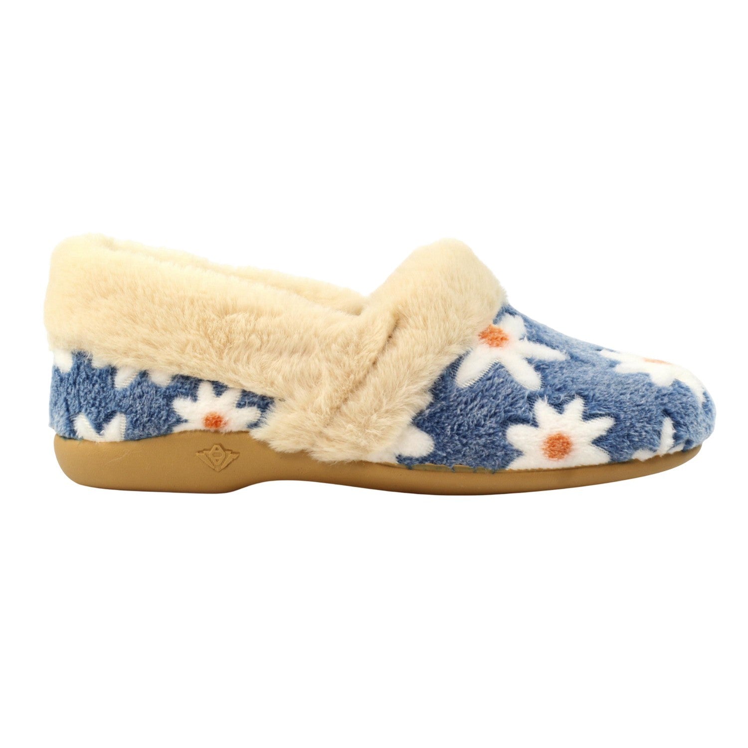Blue - Lifestyle - Lunar Womens-Ladies Ellis Slippers