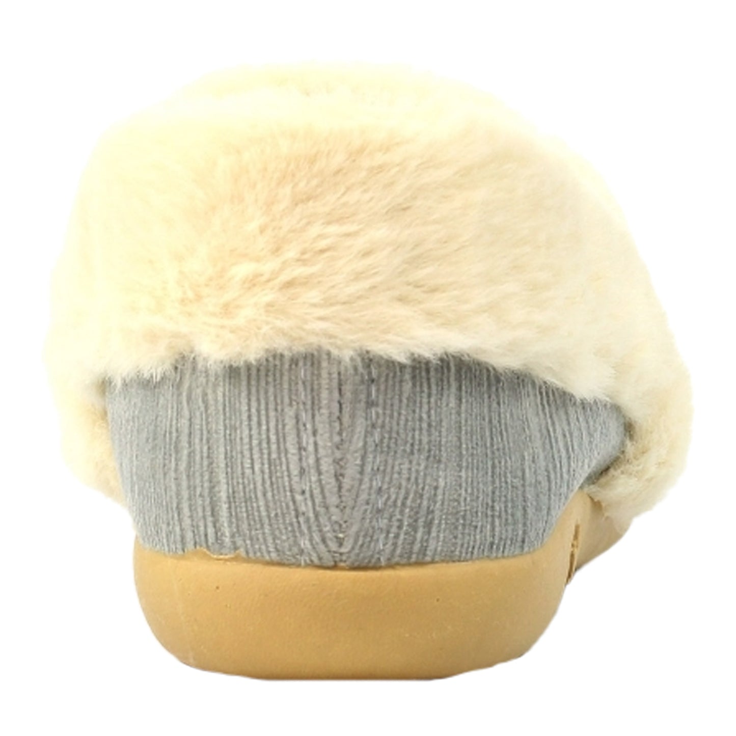 Grey - Back - Lunar Womens-Ladies Elm Slippers