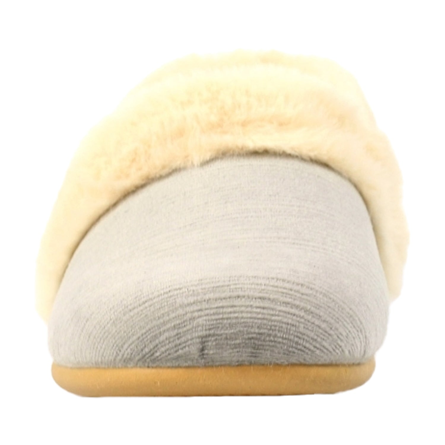 Grey - Pack Shot - Lunar Womens-Ladies Elm Slippers