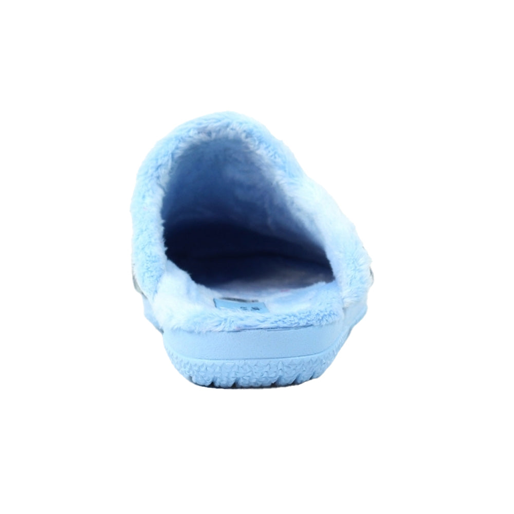 Blue - Back - Lunar Womens-Ladies Impulse Mule Slippers