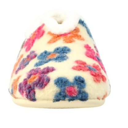 White - Close up - Lunar Womens-Ladies Lychee Slippers
