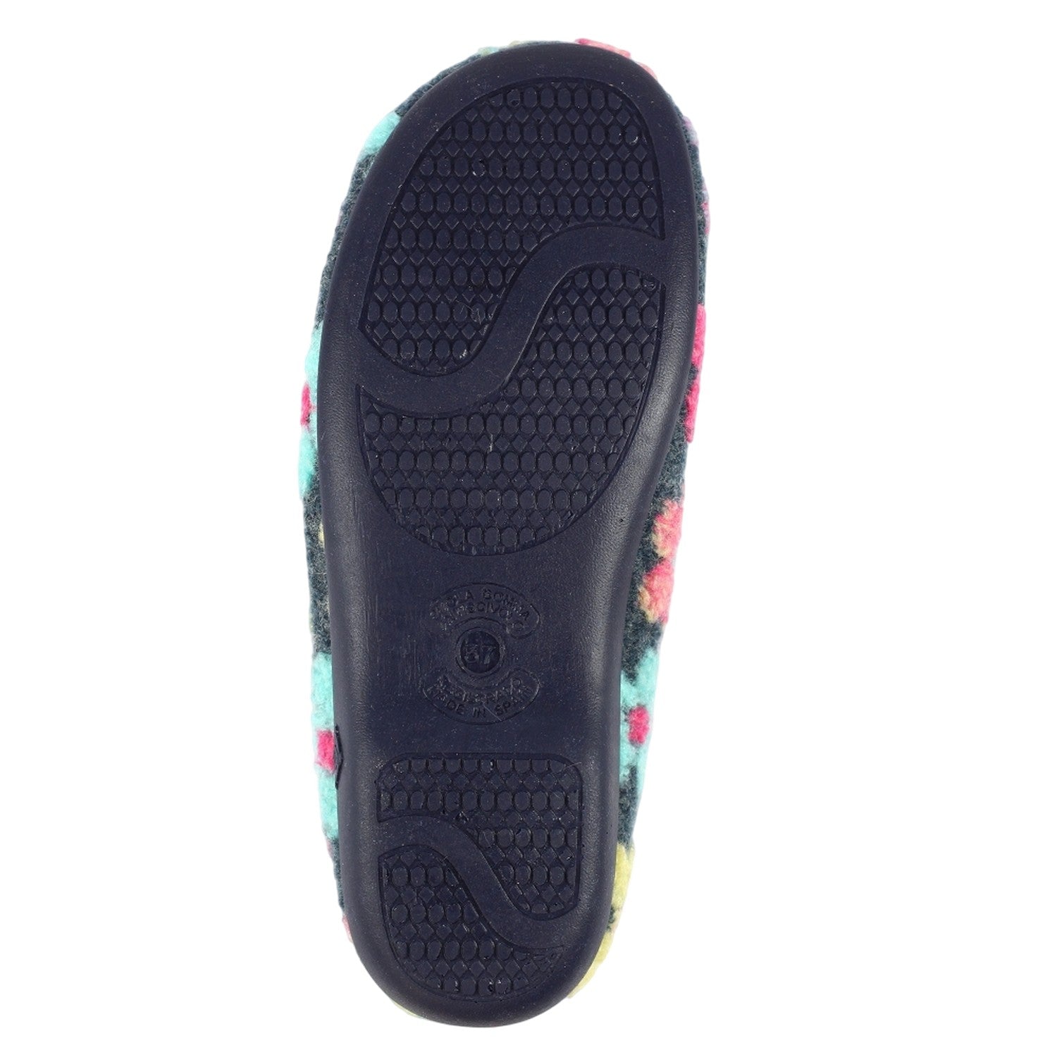 Blue - Pack Shot - Lunar Womens-Ladies Lychee Slippers