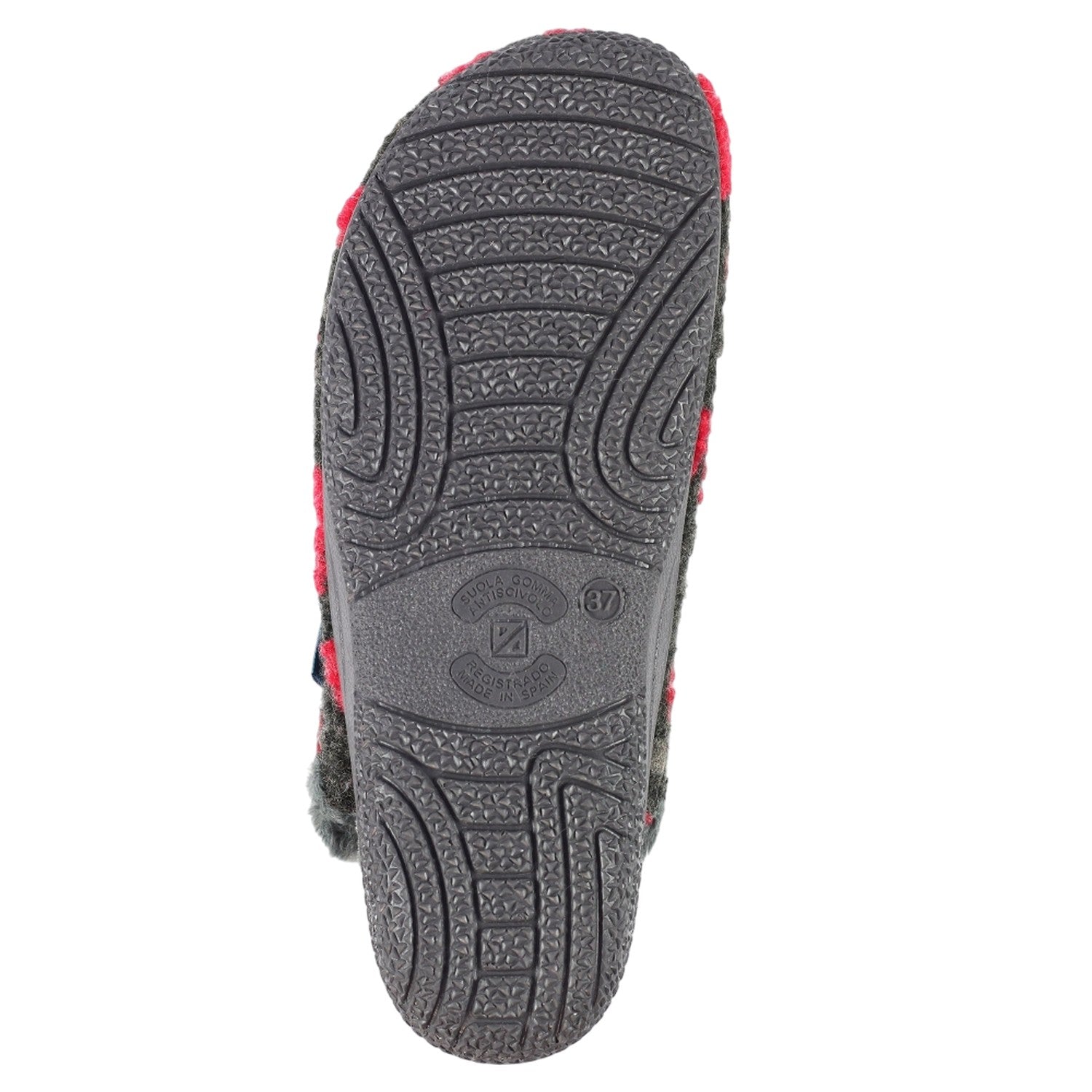 Dark Grey - Pack Shot - Lunar Womens-Ladies Marsha Mule Slippers