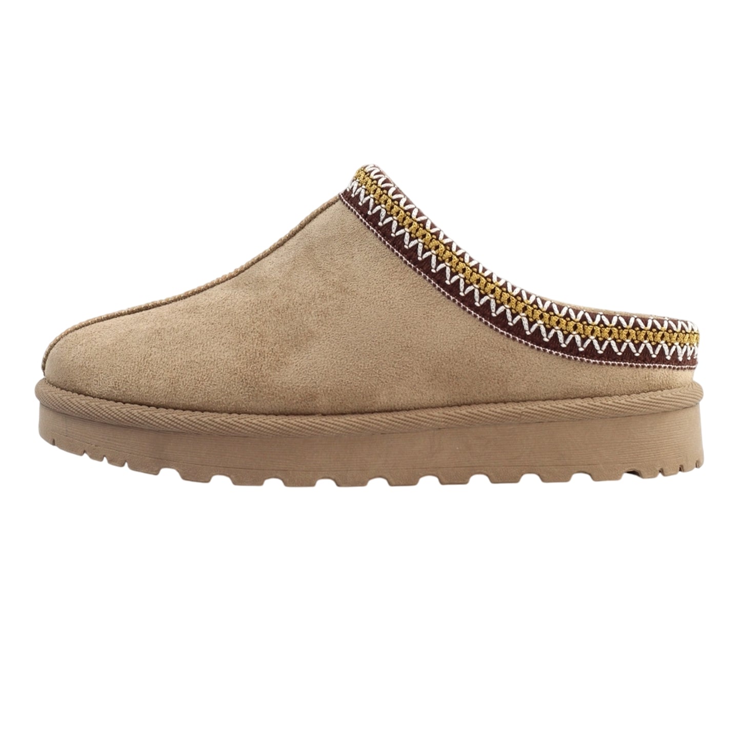 Mink - Side - Lunar Womens-Ladies Nepal Mule Slippers