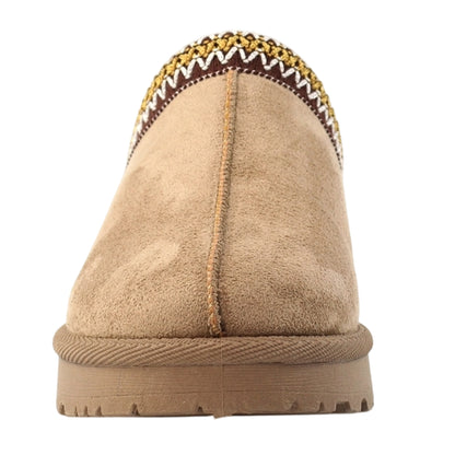 Mink - Pack Shot - Lunar Womens-Ladies Nepal Mule Slippers