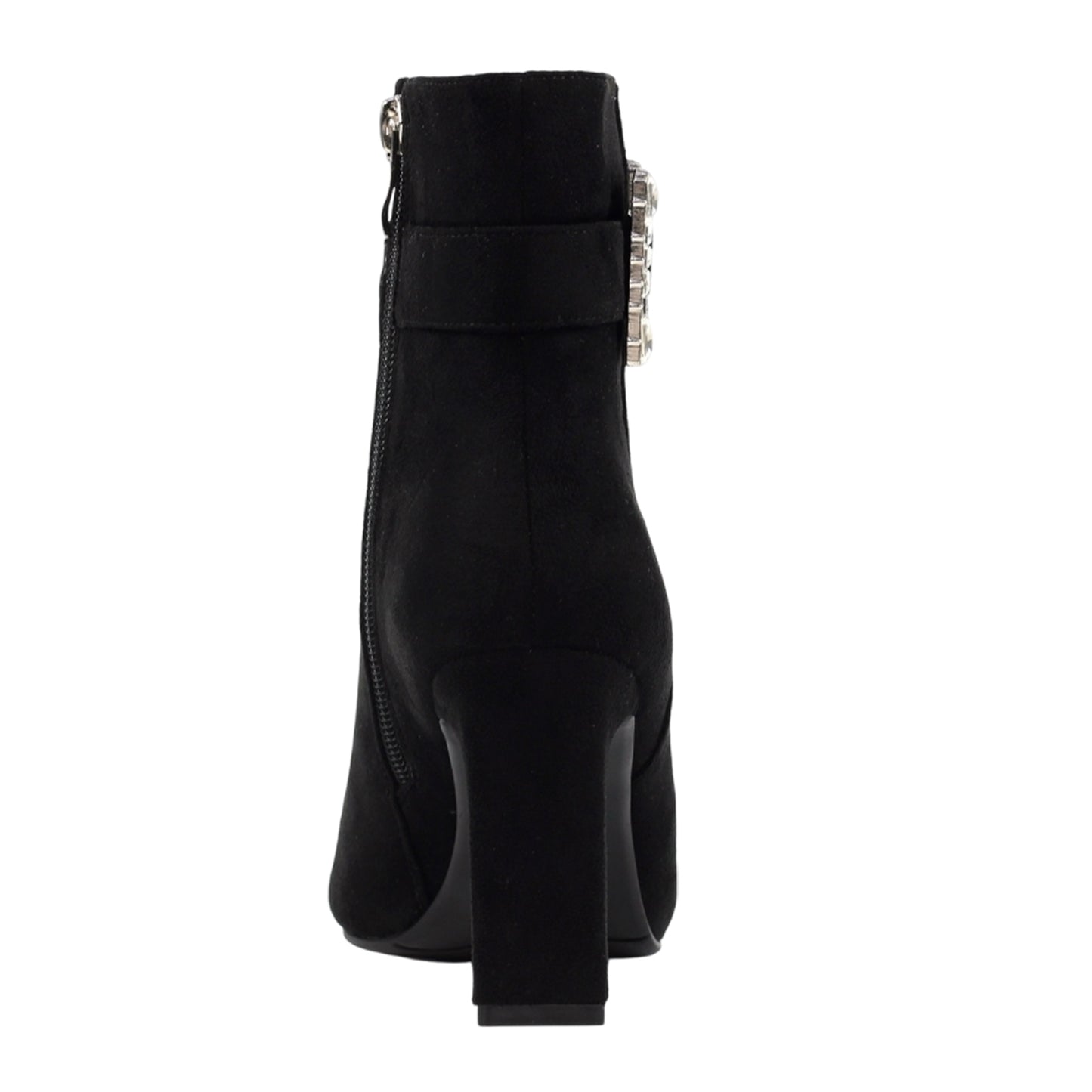 Black - Back - Lunar Womens-Ladies Shannon Ankle Boots
