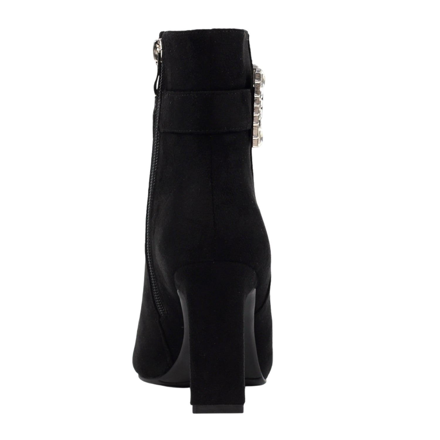 Black - Back - Lunar Womens-Ladies Shannon Ankle Boots