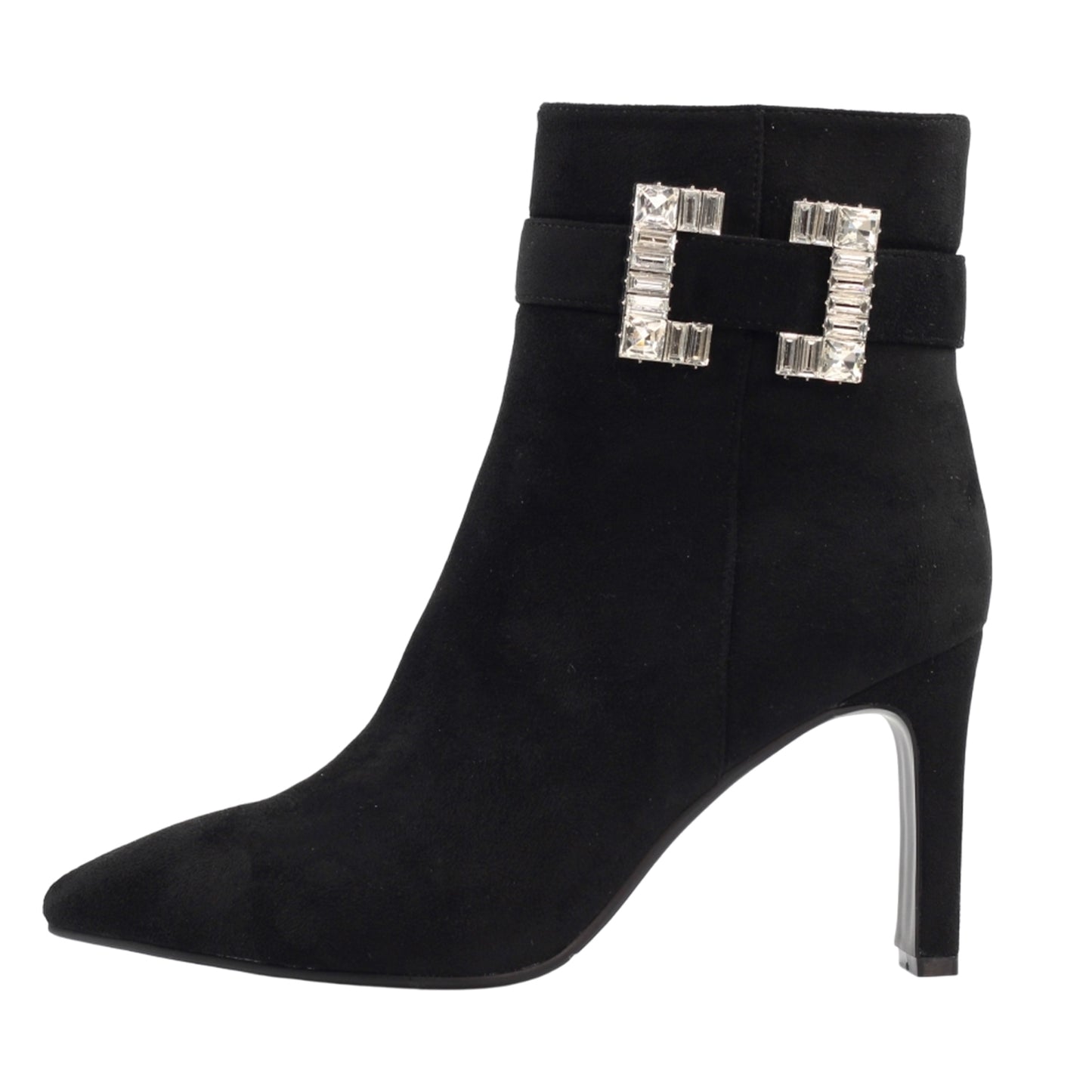 Black - Side - Lunar Womens-Ladies Shannon Ankle Boots