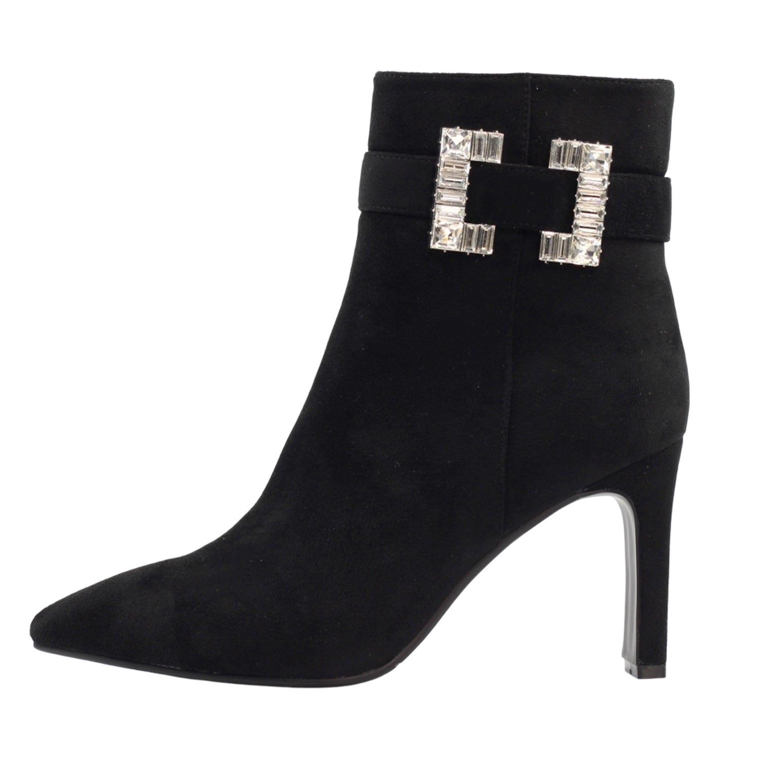 Black - Side - Lunar Womens-Ladies Shannon Ankle Boots