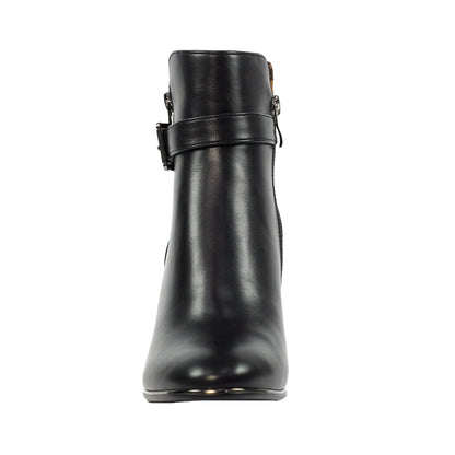 Black - Pack Shot - Lunar Womens-Ladies Shaw Ankle Boots