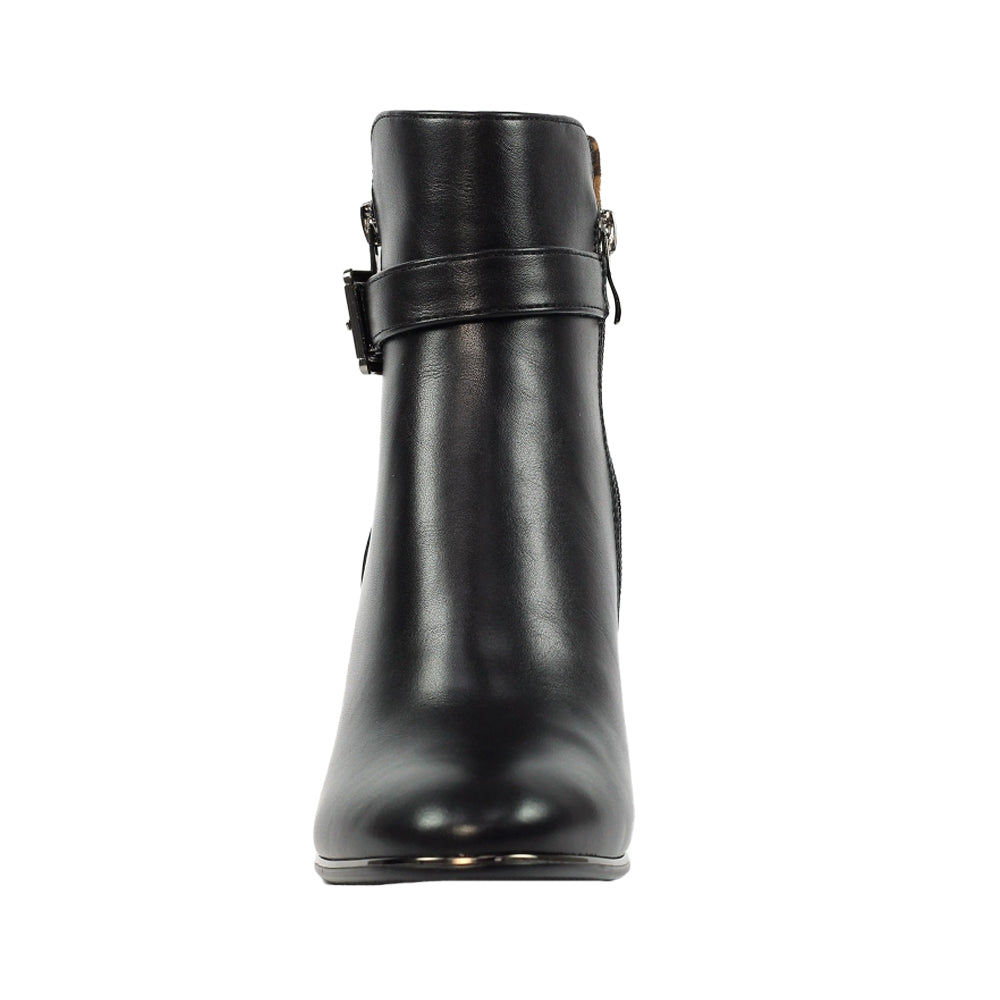 Black - Pack Shot - Lunar Womens-Ladies Shaw Ankle Boots
