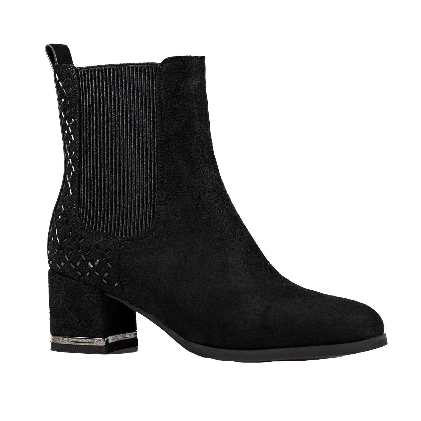Black - Front - Lunar Womens-Ladies Aurora Ankle Boots