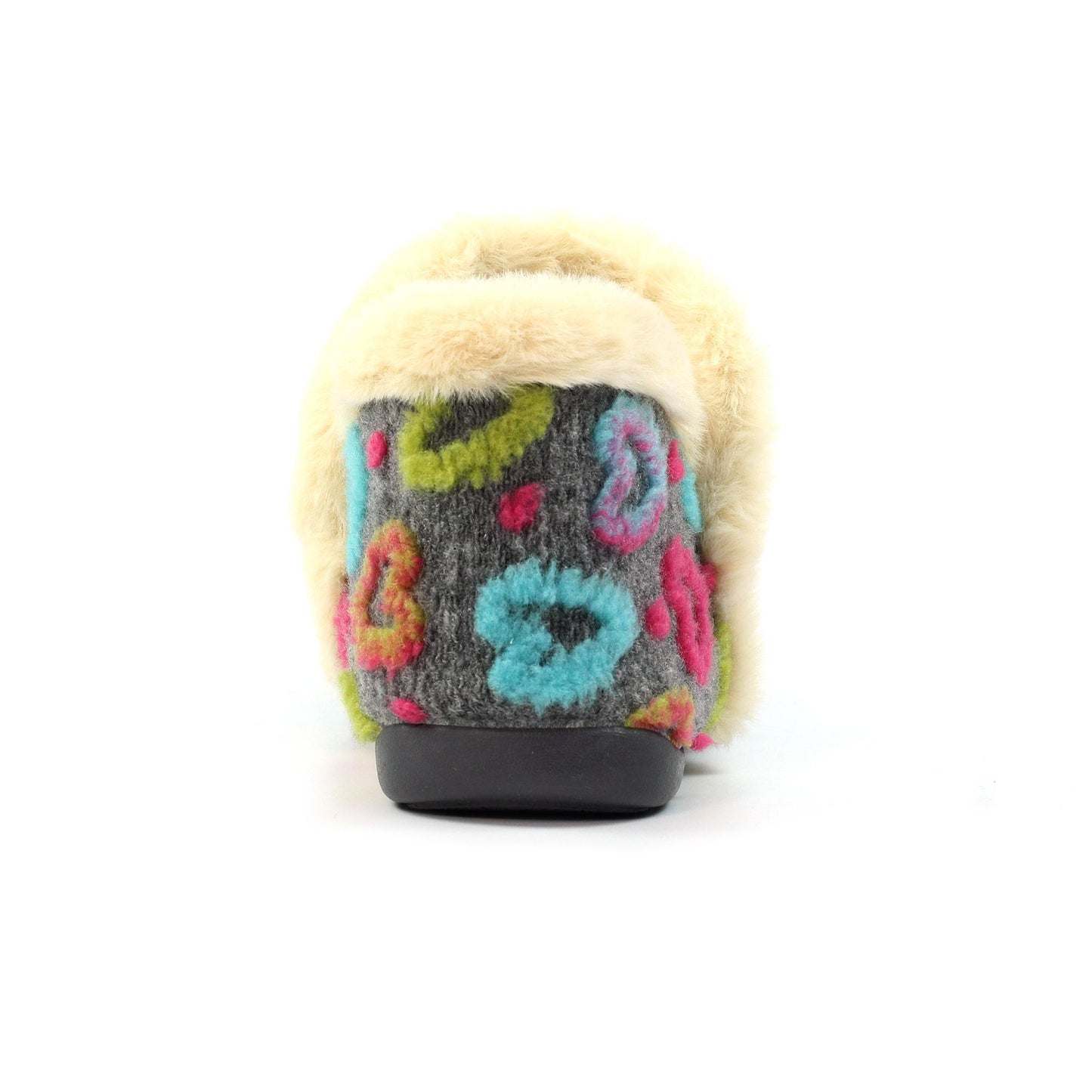 Grey - Lifestyle - Lunar Womens-Ladies Angel Slipper Boots