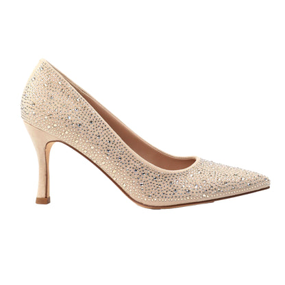 Beige - Lifestyle - Lunar Womens-Ladies Renata Court Shoes