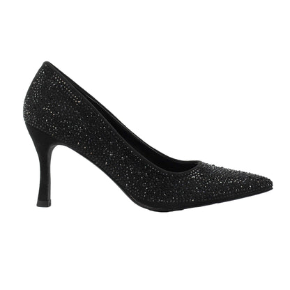 Black - Lifestyle - Lunar Womens-Ladies Renata Court Shoes