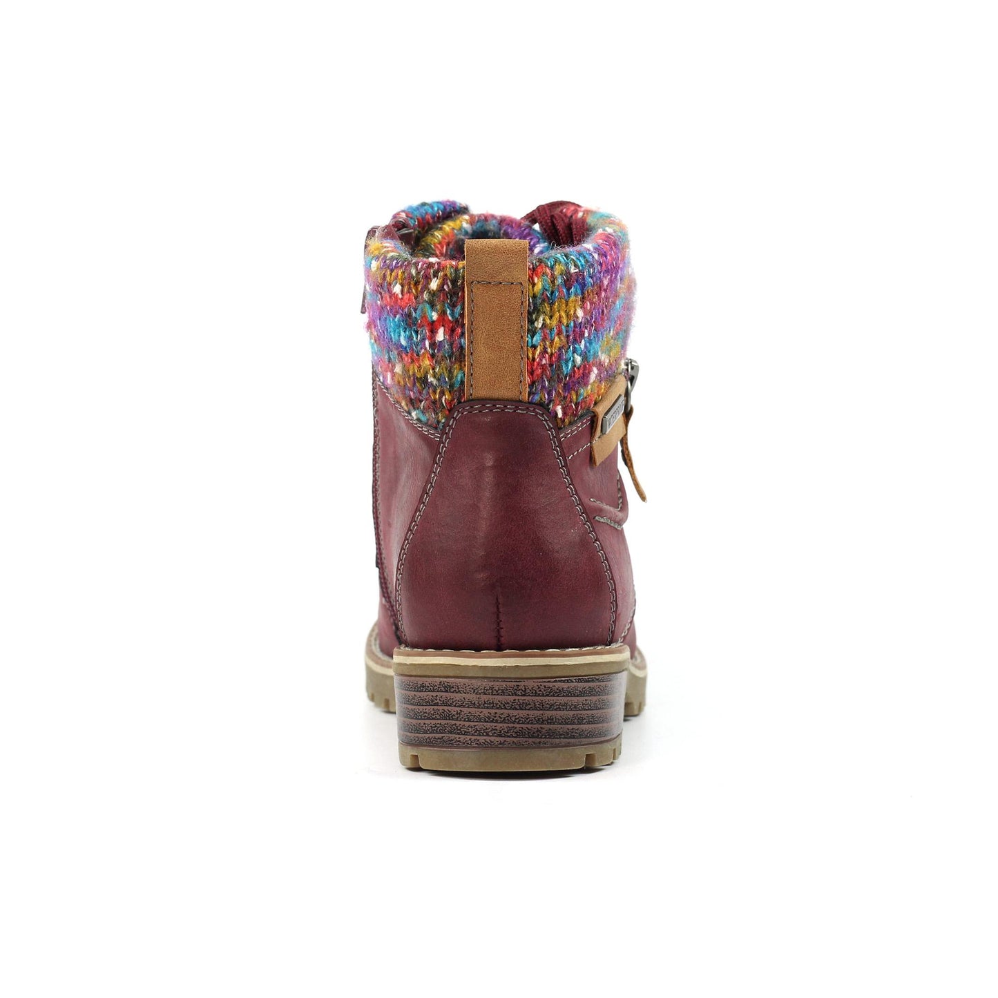 Burgundy - Back - Lunar Womens-Ladies Tabasco Waterproof Walking Boots