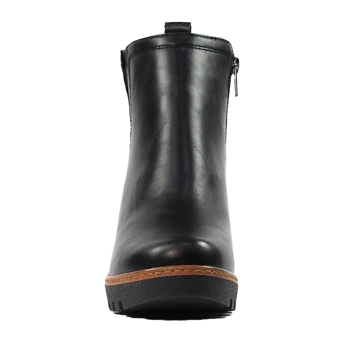 Black - Lifestyle - Lunar Womens-Ladies Pixie Wedge Ankle Boots