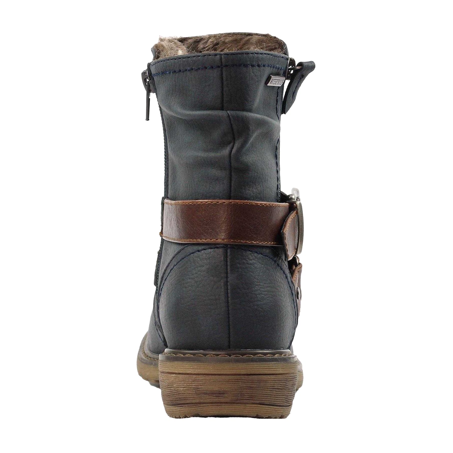 Blue - Back - Lunar Womens-Ladies Chime III Waterproof Boots