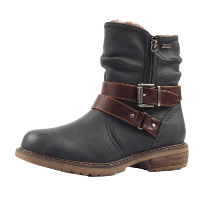 Blue - Front - Lunar Womens-Ladies Chime III Waterproof Boots