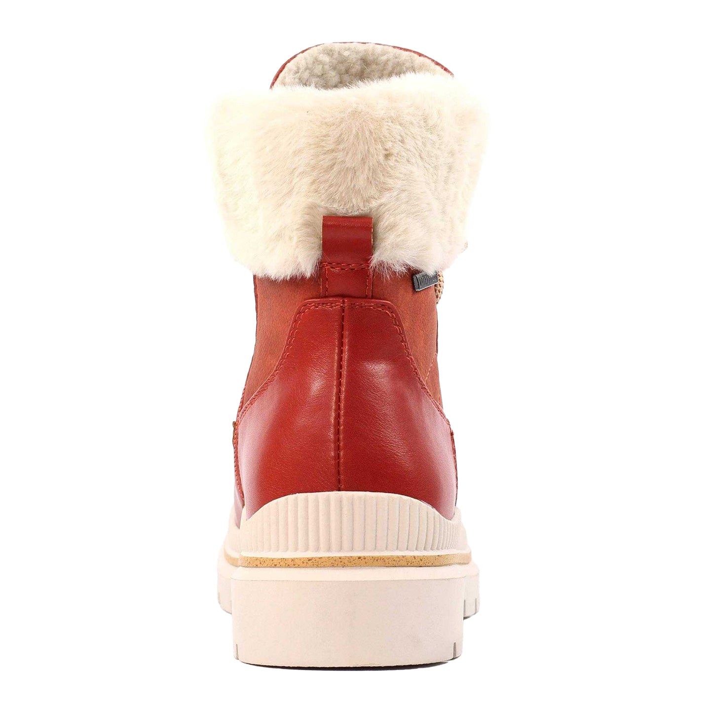 Orange - Back - Lunar Womens-Ladies Evelyn Waterproof Boots
