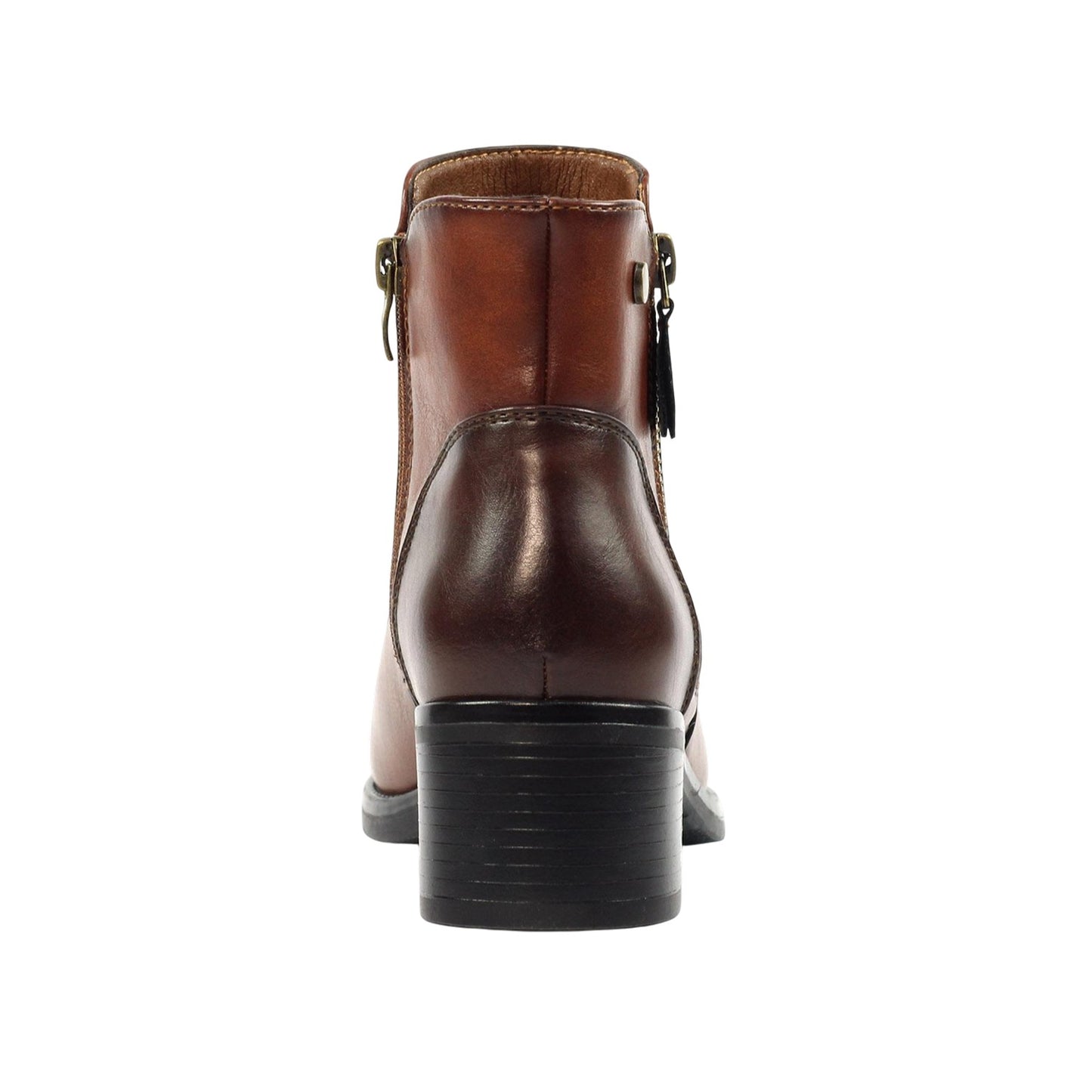 Tan - Back - Lunar Womens-Ladies Sabina Ankle Boots