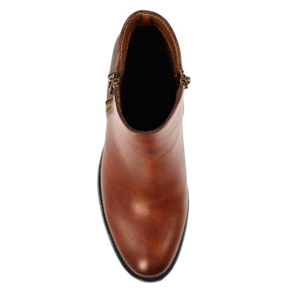 Tan - Lifestyle - Lunar Womens-Ladies Sabina Ankle Boots