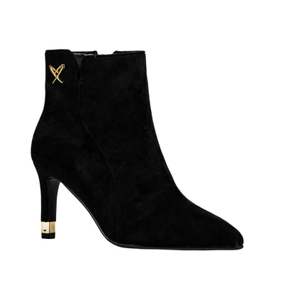 Black - Front - Lunar Womens-Ladies Sadie Ankle Boots