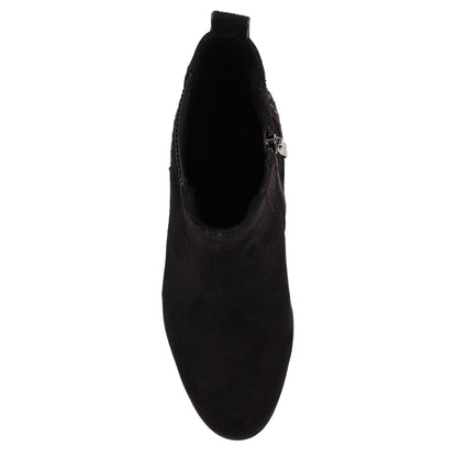 Black - Side - Lunar Womens-Ladies Sage Ankle Boots