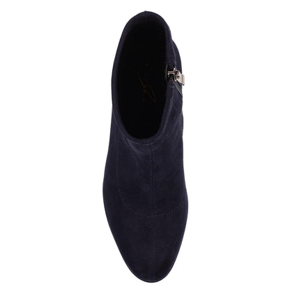 Blue - Pack Shot - Lunar Womens-Ladies Sage Ankle Boots