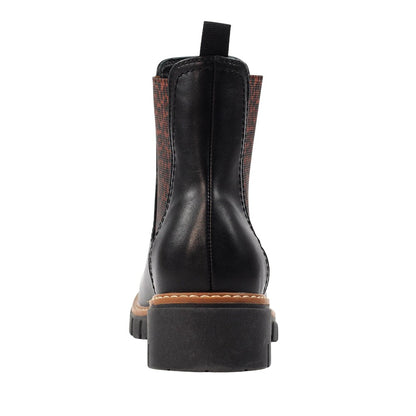 Black - Back - Lunar Womens-Ladies Ribble Ankle Boots