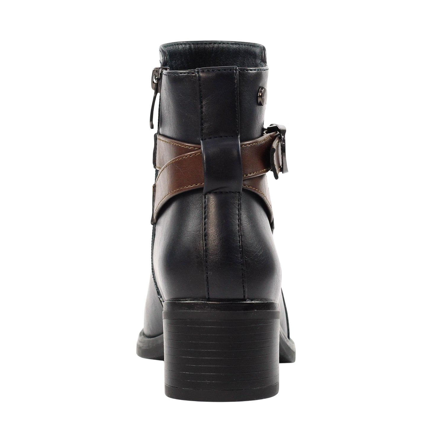 Blue - Back - Lunar Womens-Ladies Cassie Ankle Boots