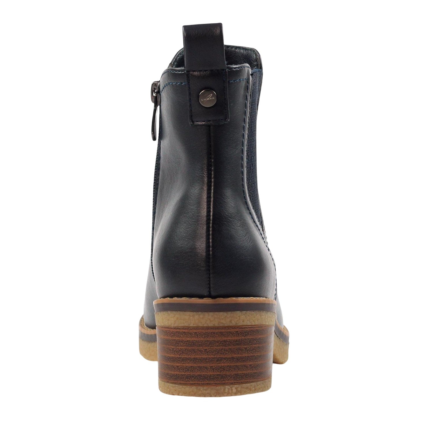 Brown - Front - Lunar Womens-Ladies Conrad Ankle Boots