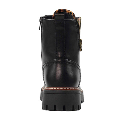 Black - Back - Lunar Womens-Ladies Colorado Ankle Boots