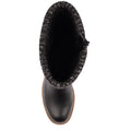 Black - Pack Shot - Lunar Womens-Ladies Brisbane Waterproof Boots