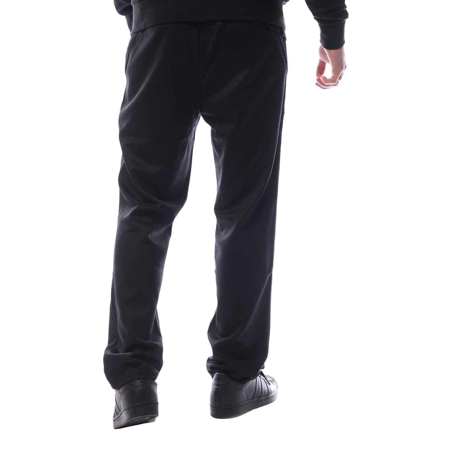 Black - Back - Cruyff Mens Obsidian Jogging Bottoms