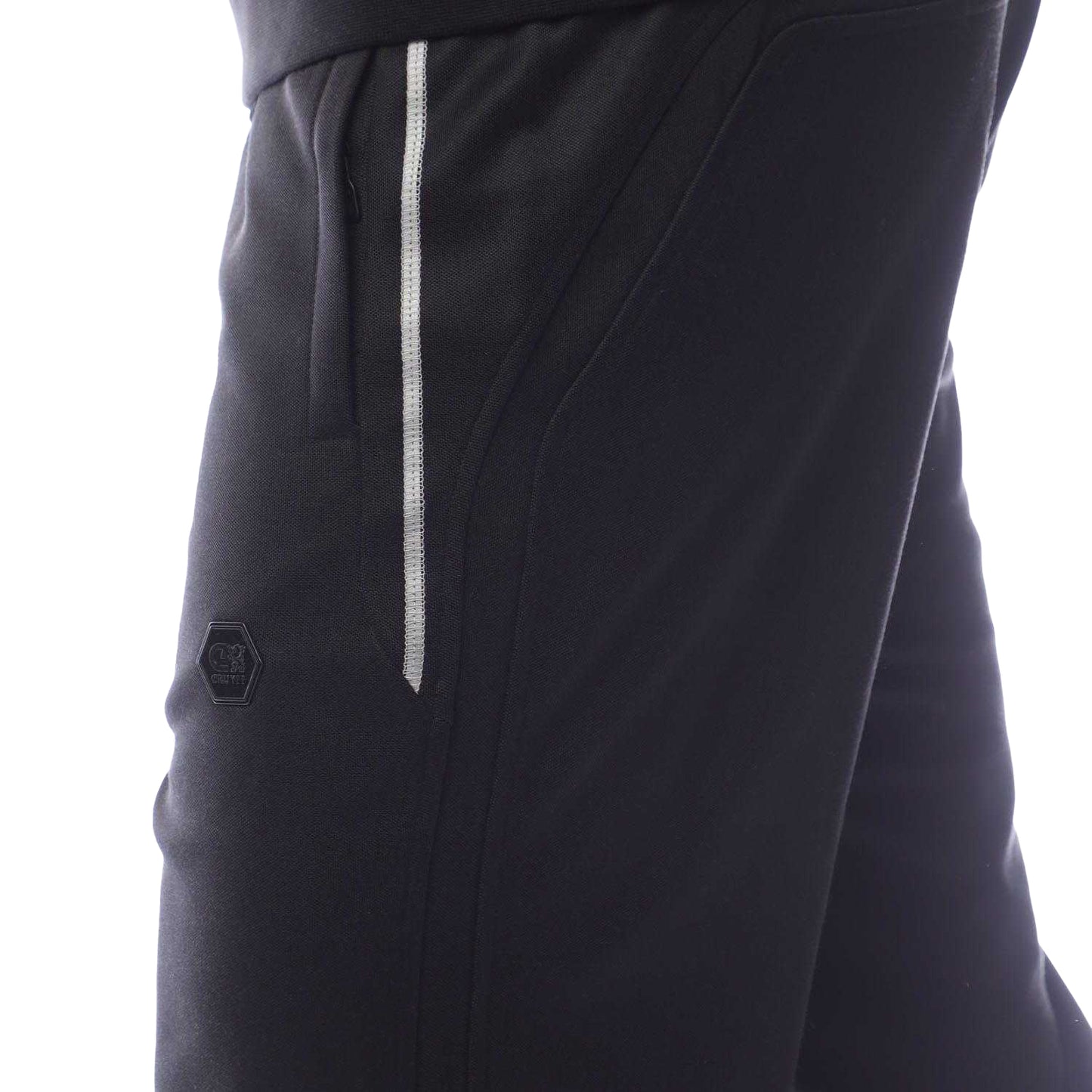 Black - Side - Cruyff Mens Obsidian Jogging Bottoms